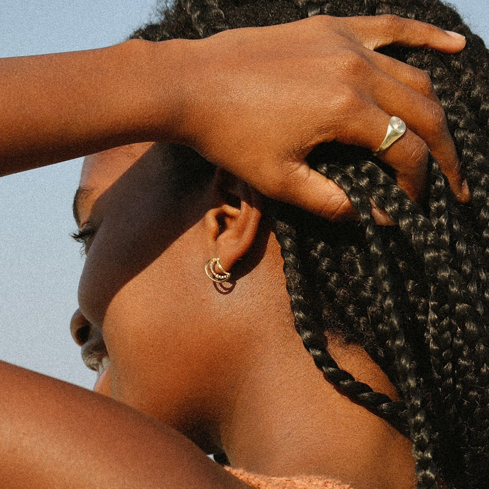 Triple Hoop Earrings