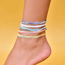 Sweet Solstice Friendship Anklet 5 Pack