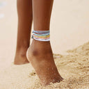 Sweet Solstice Friendship Anklet 5 Pack