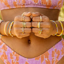 Sunset Beach Stretch Ring Set of 3