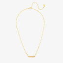 Engravable Paperclip Chain Bar Necklace