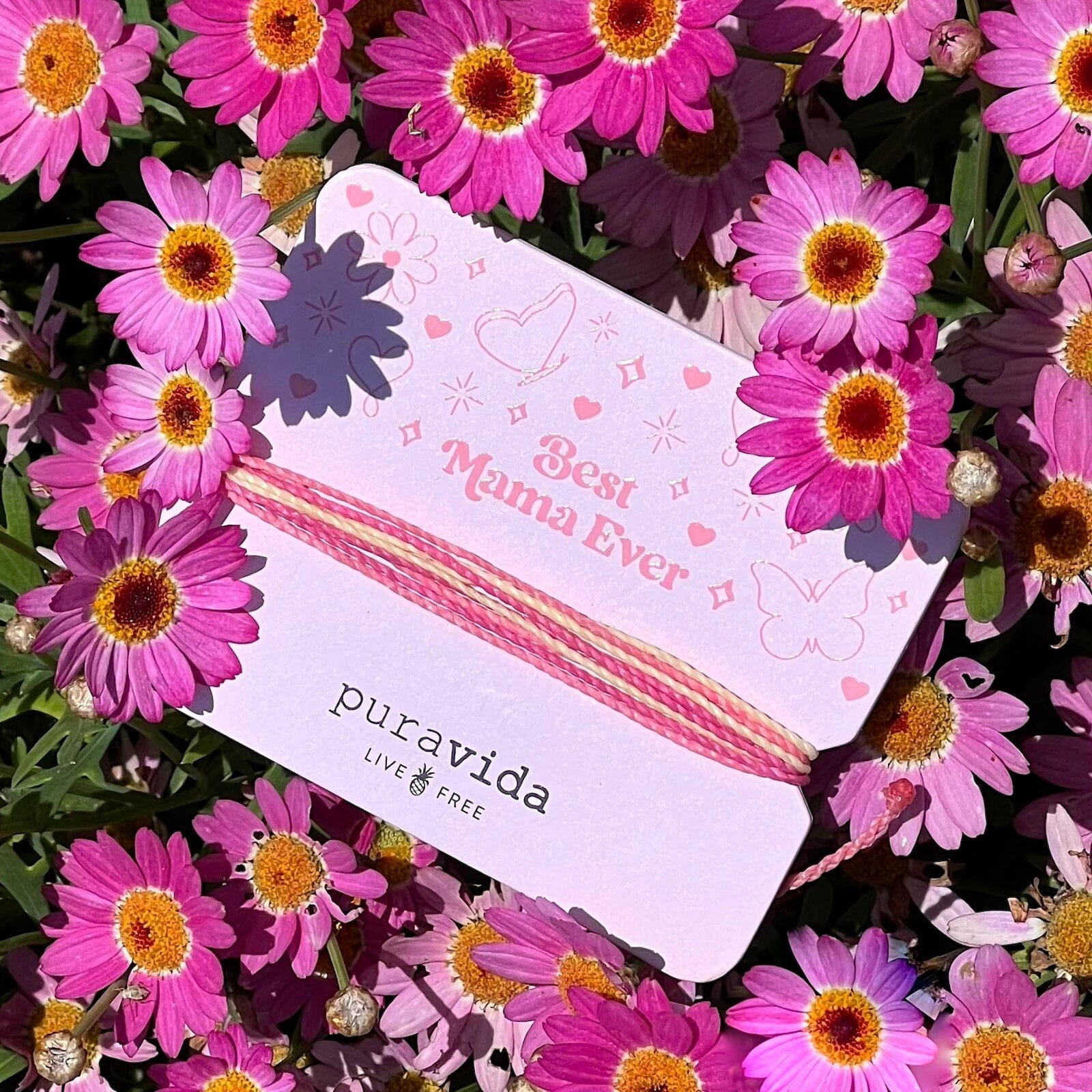 Best Mama Ever Bracelet Card