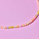 Blooming Frosted Bead Choker