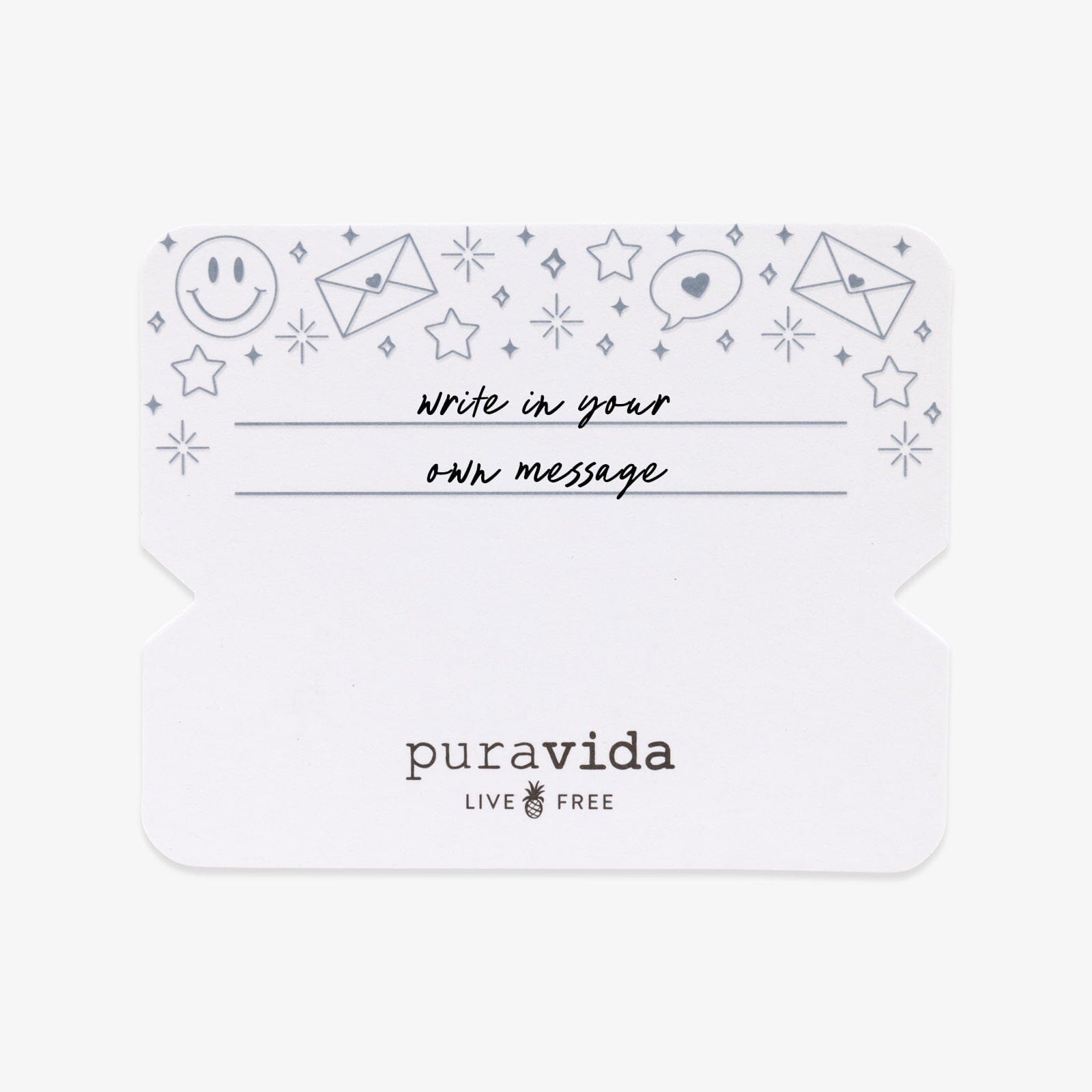 Write Your Own Bracelet Card