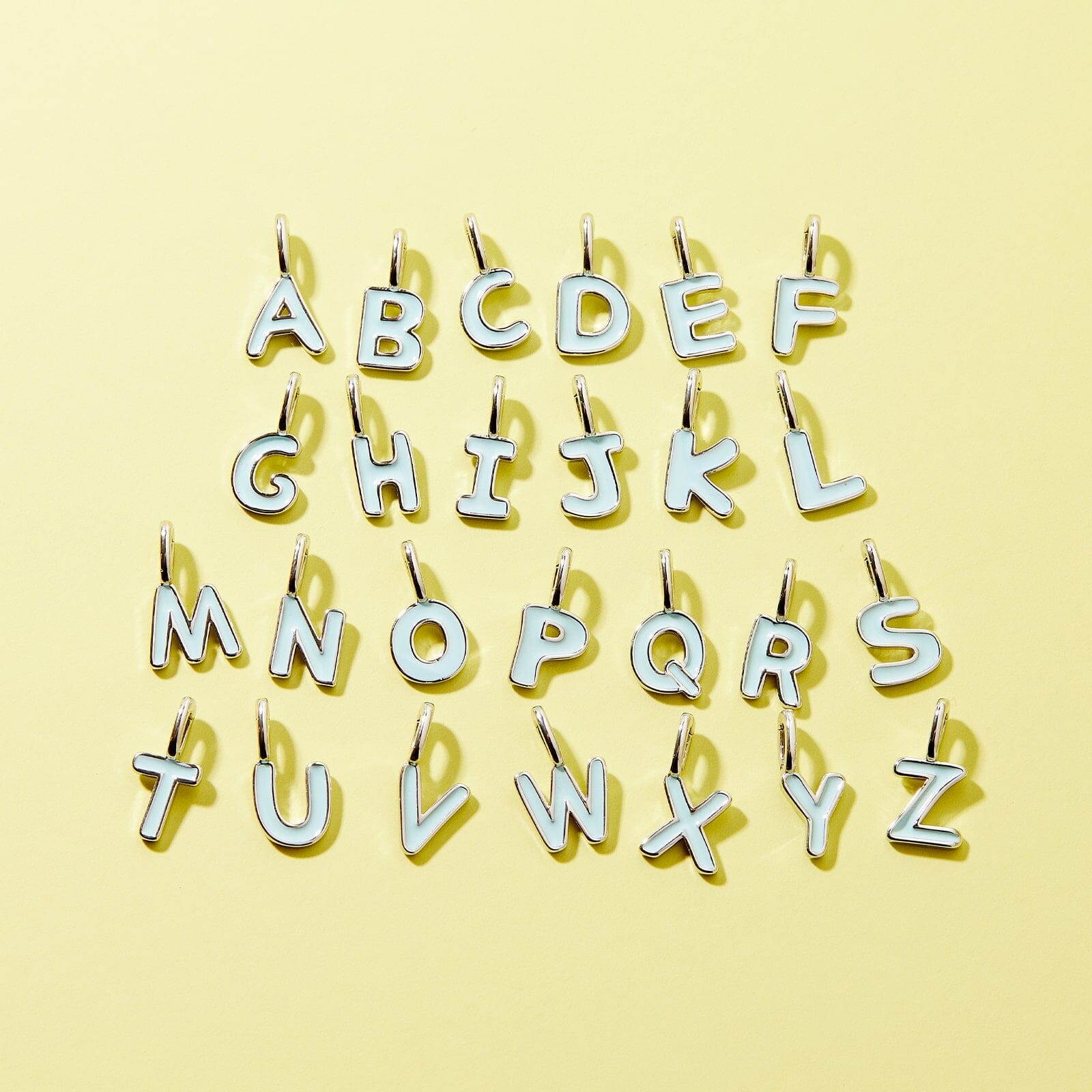 Harper Enamel Alphabet Charm