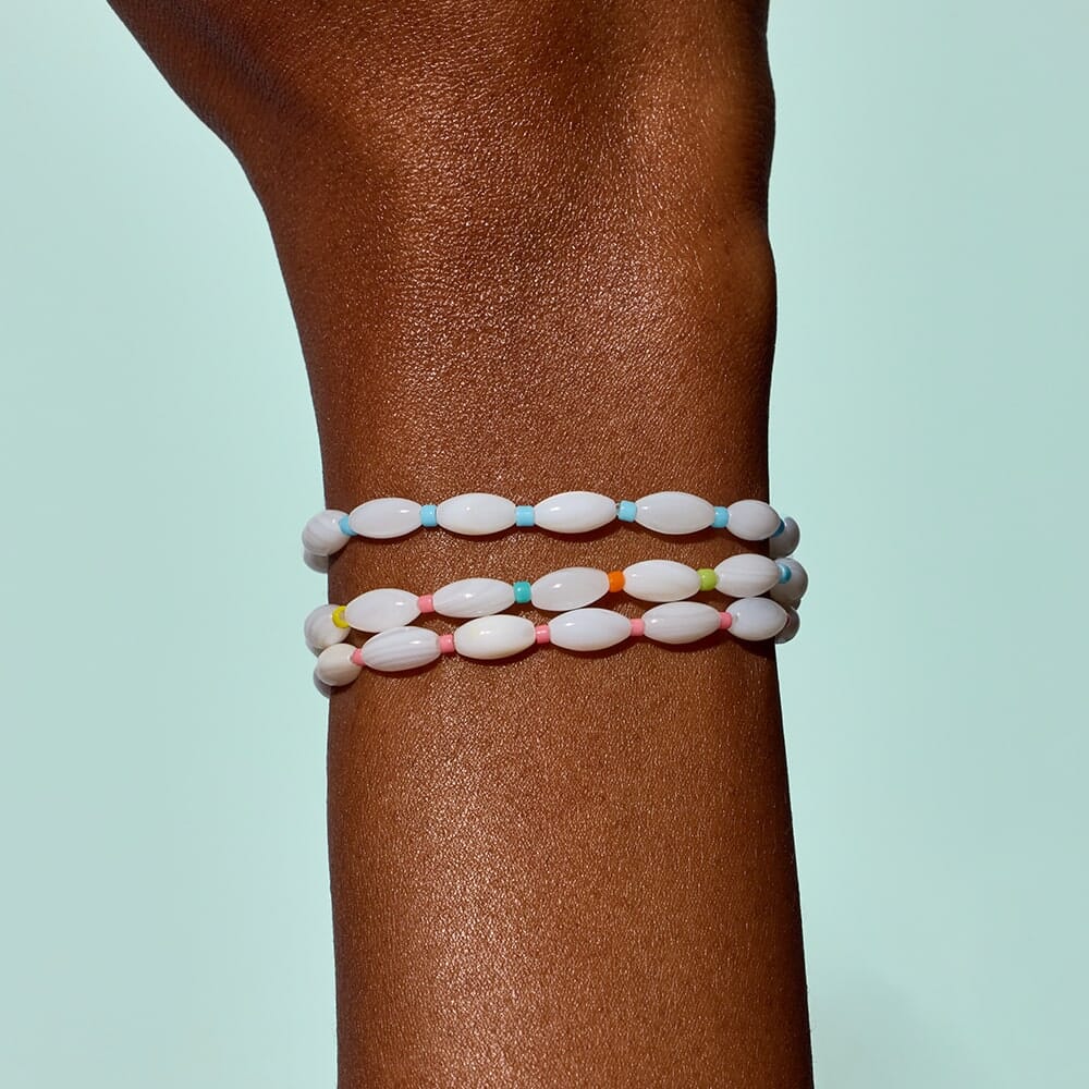 Rainbow Reef Pearl Bracelet Set of 3