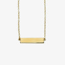 Engravable Bar Necklace