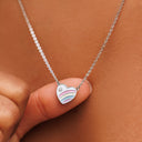 Pastel Vintage Heart Necklace