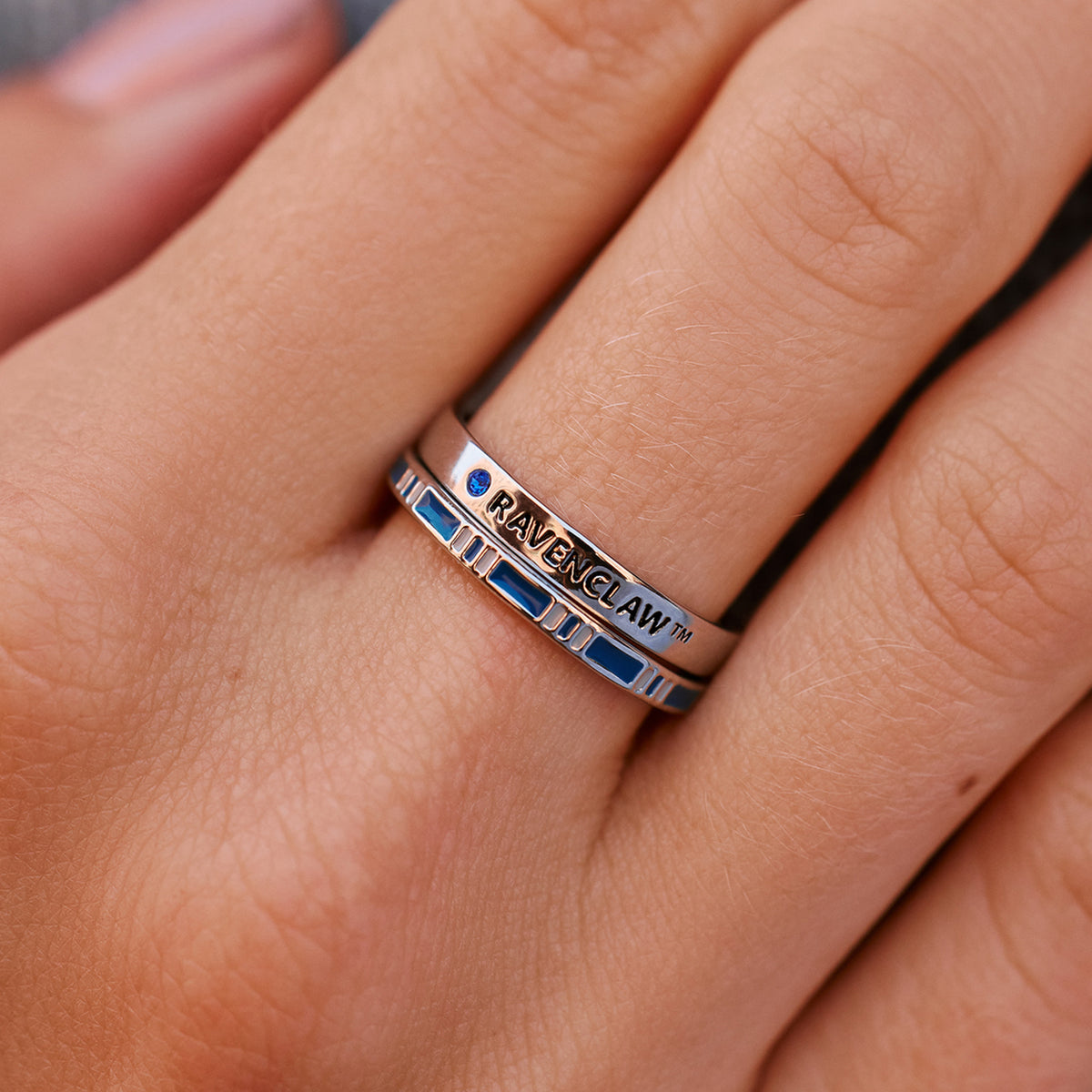 Ravenclaw™ House Ring Stack