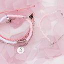 Boarding 4 Breast Cancer Half N Half Bracelet