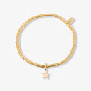 Harper Disc Bead Stretch Bracelet