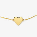 Demi-Fine Engravable Heart Choker