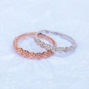 Floral Stacking Ring