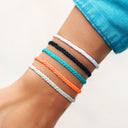 Solid Mini Braided Bracelet