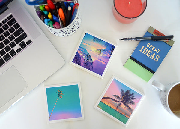 DIY: Instagram Photo Coasters