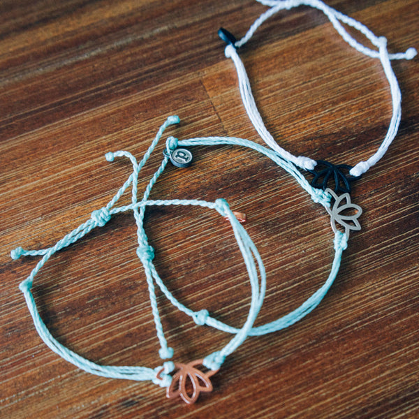 Lotus + Ohm Bracelets