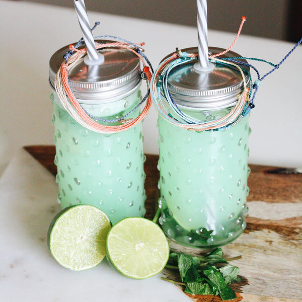 Mint Lime Sherbet Mocktail