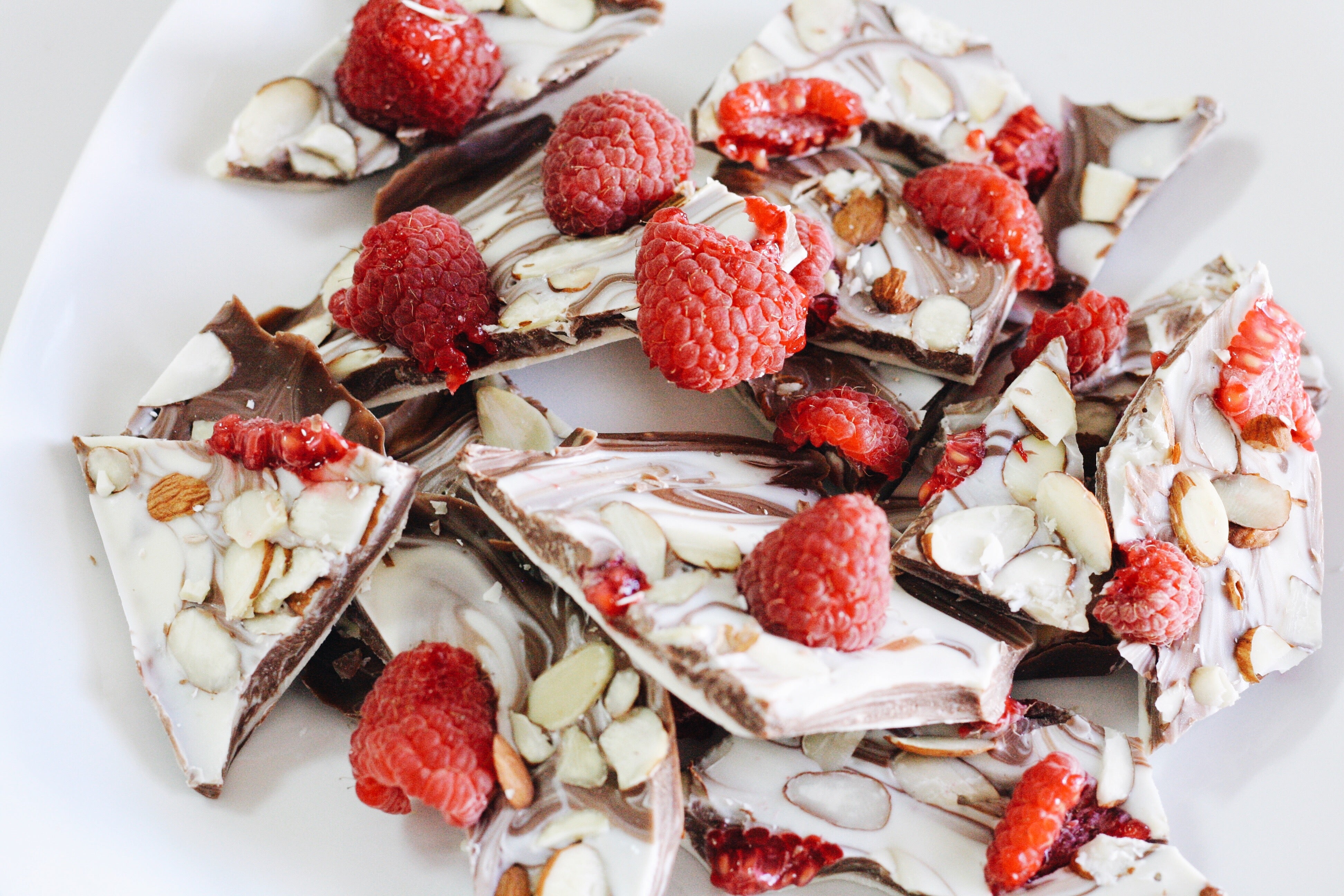 Bark Raspberry Drink Chocolate Raspberry Bark