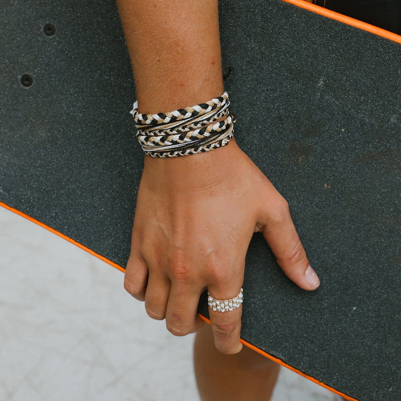 The Skatepark Project Mini Braided Bracelet