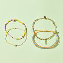 Canary String Anklet