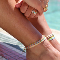 Canary String Anklet Gallery Thumbnail