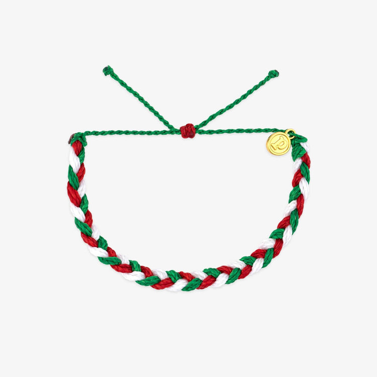 Under the Mistletoe Braided Bracelet