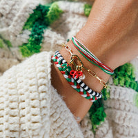 Under the Mistletoe Braided Bracelet Gallery Thumbnail