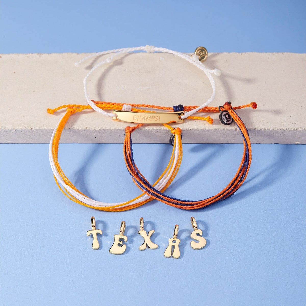 Navy & Orange Collection
