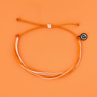 Orange & White Bracelet Gallery Thumbnail