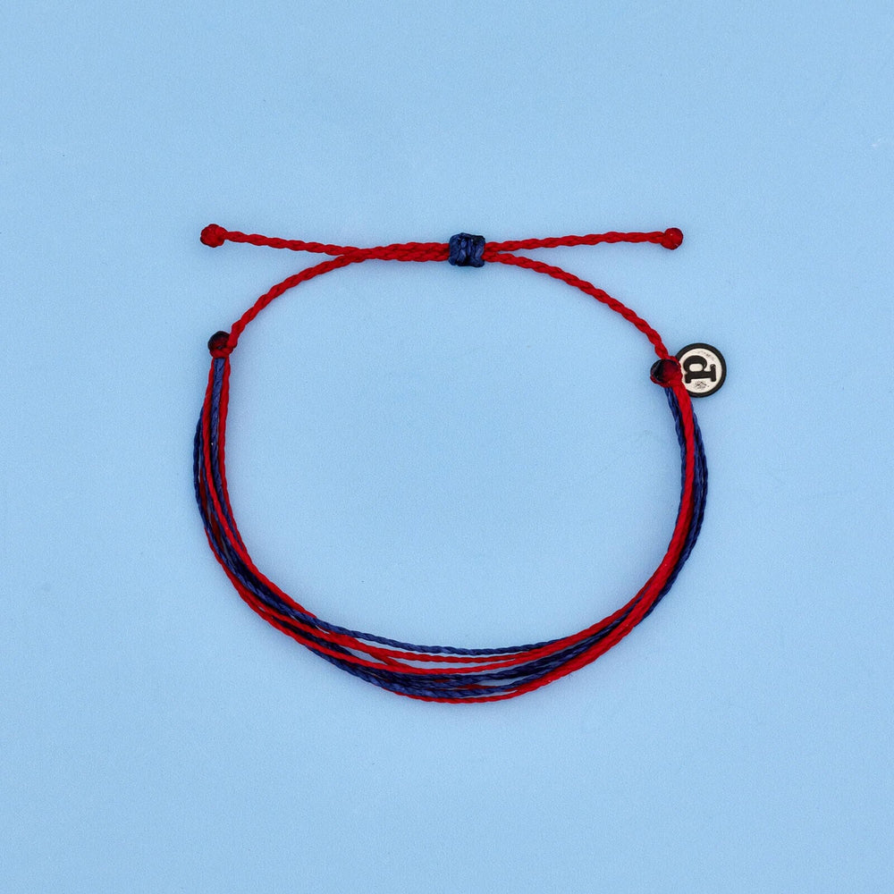 Red & Navy Bracelet 5