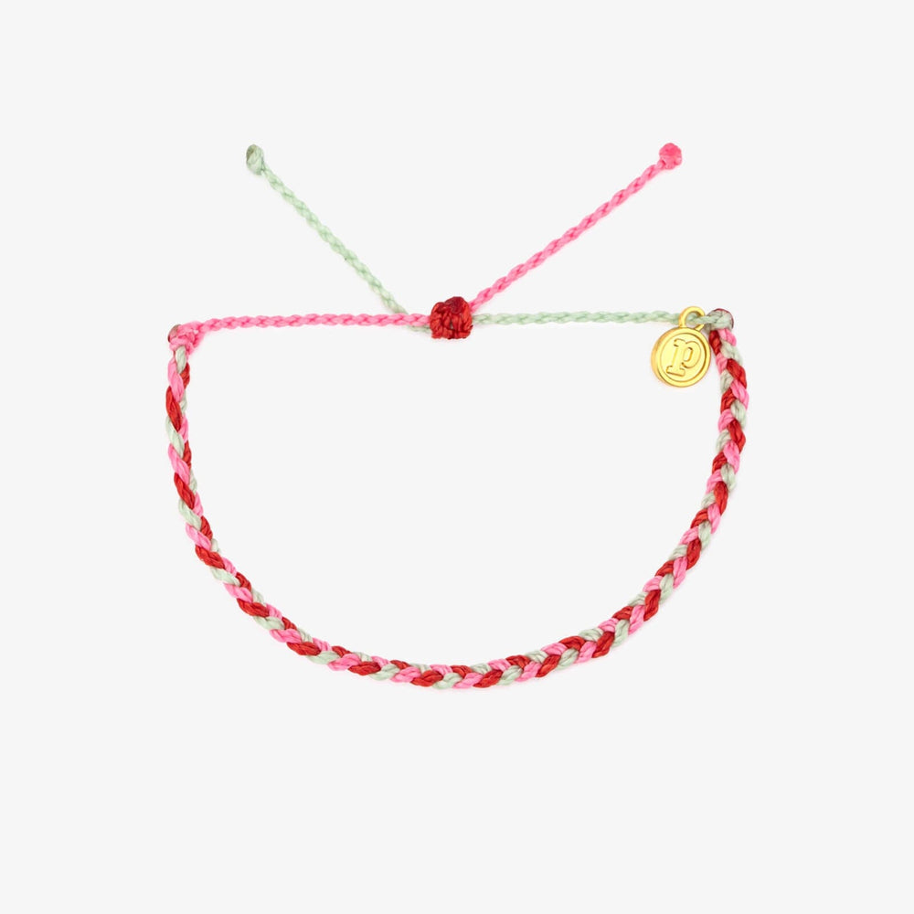 Jolly Holiday Mini Braided Bracelet 1