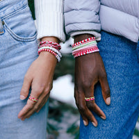 Jolly Holiday Mini Braided Bracelet Gallery Thumbnail