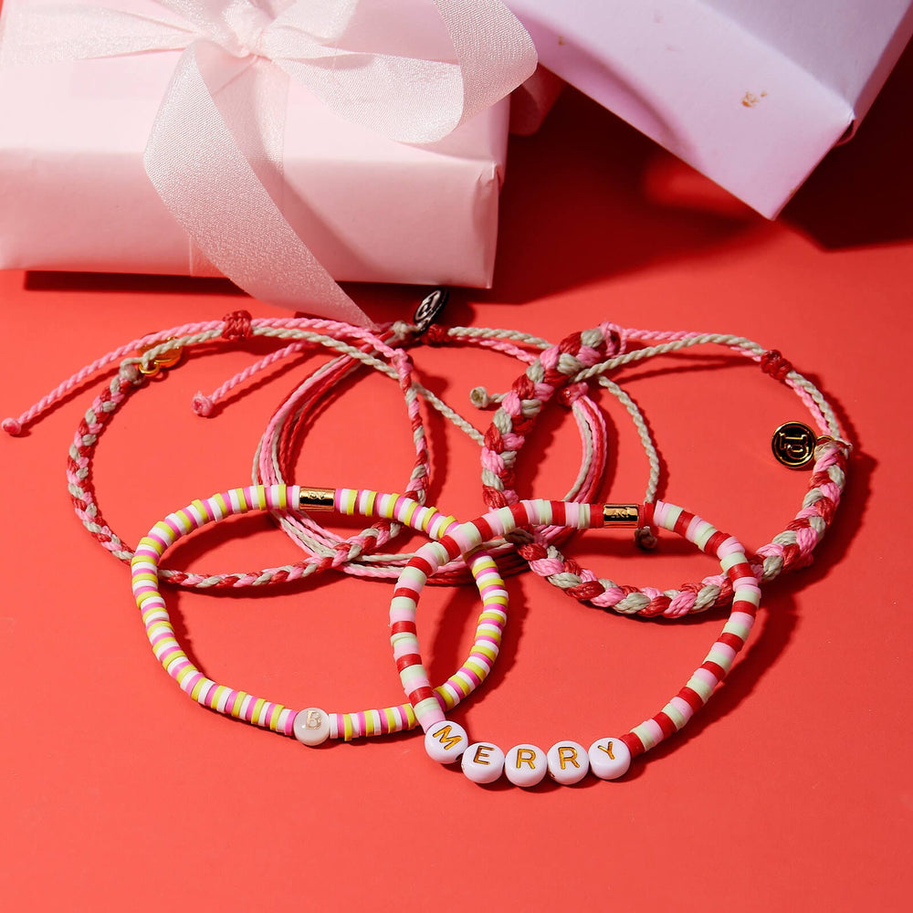 Jolly Holiday Mini Braided Bracelet 7