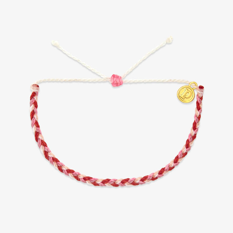 Love You More Mini Braided Bracelet