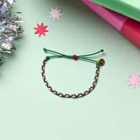 Under the Mistletoe Mini Braided Bracelet Gallery Thumbnail