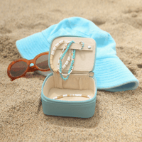 Mini Turquoise Jewelry Case Gallery Thumbnail