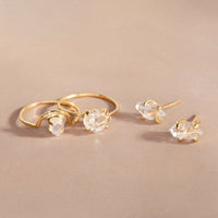Herkimer Stud Earrings Gallery Thumbnail