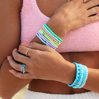 Neon Daze Stretch Bracelet Set of 8 Gallery Thumbnail