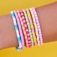 Vacation Vibes Stretch Bracelet Set of 8 Gallery Thumbnail