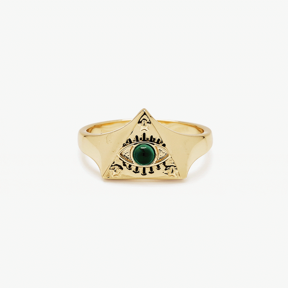 Protection Mood Signet Ring 1