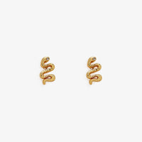 Snake Stud Earrings