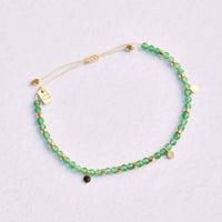 Jade Beaded String Bracelet Gallery Thumbnail