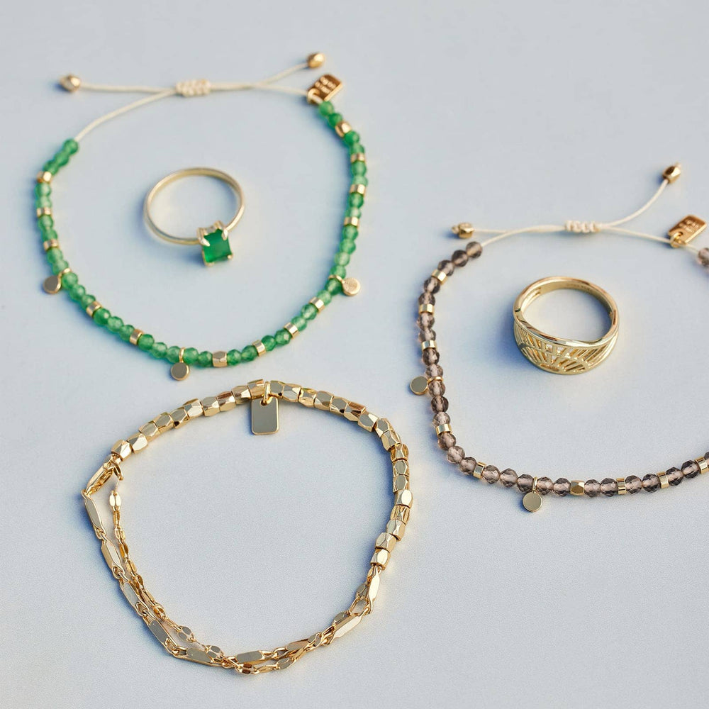 Jade string deals bracelet