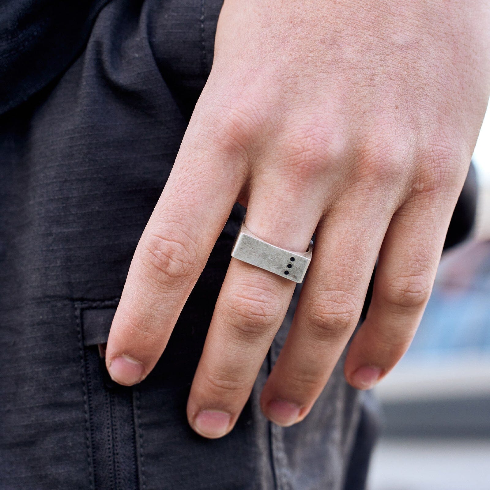 Male hot sale signet ring