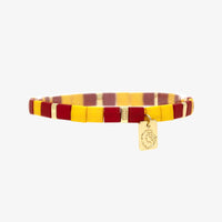 Gryffindor™ Tile Bead Stretch Bracelet Gallery Thumbnail