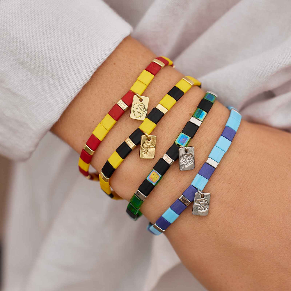 Hufflepuff™ Tile Bead Stretch Bracelet 4