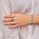 Ravenclaw™ Tile Bead Stretch Bracelet