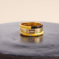 Hufflepuff™ 3 Ring Stack Gallery Thumbnail