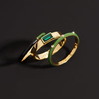 Slytherin™ 3 Ring Stack Gallery Thumbnail