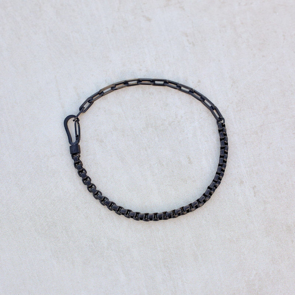 Men's Carabiner Clasp Chain Bracelet 10